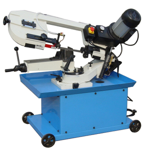 Mini Rotary Metal Cutting Band Saw Machine BS-712GR(GEAR DRIVE )