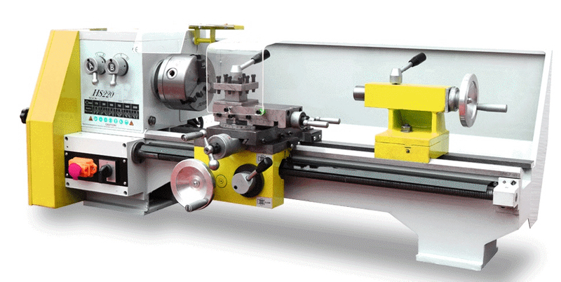 HS220 LATHE MACHINE FOR METAL