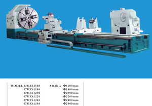 HEAVY DUTY LATHE CWZ61160-CW61180-CWZ61200-CWZ61220-CWZ61240-CWZ61250