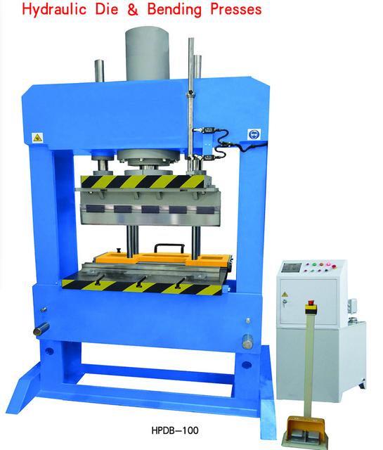 HPDB-70 , HPD-100;HPDB-100W;HPDB-150W;HPDB-200W HYDRAULIC DIE & BENDING PRESSES