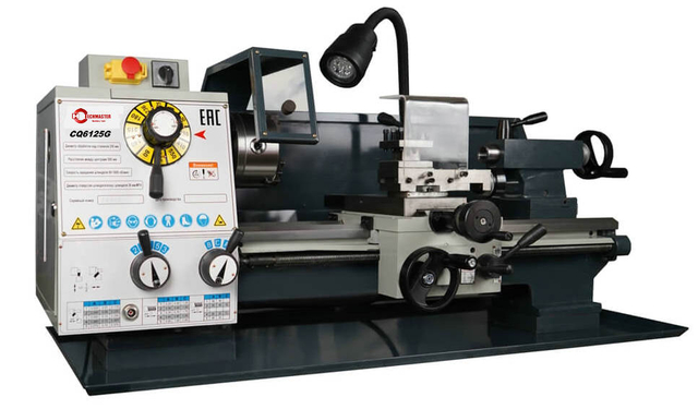 GEARED HIGN SPEED BENCH LATHE CJM6125