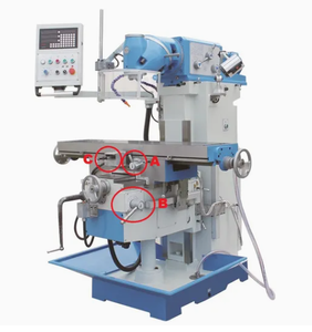 Rotary Head Cheap Mini XL6230 XL6230c Milling Machine