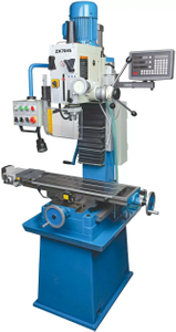 QUALITY GEARED DRILLING AND MILLINGA MACHINE ZX7045 WITH CAST IRON BASMENT 