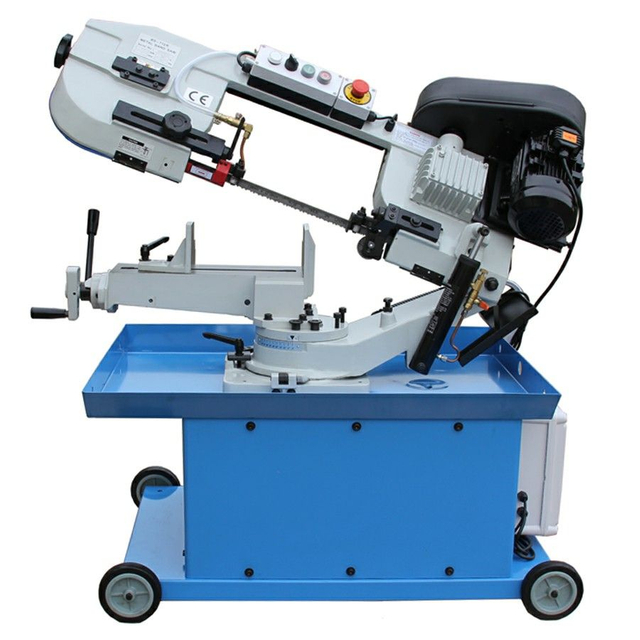 Mini Rotary Metal Cutting Band Saw Machine BS-712R(BELT DRIVE )