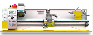 HS210L /800MM 1100W Brushless Motor Quenched Bed Super 210*800mm Capacity MT5 Spindle Mini Metal Lathe Machine