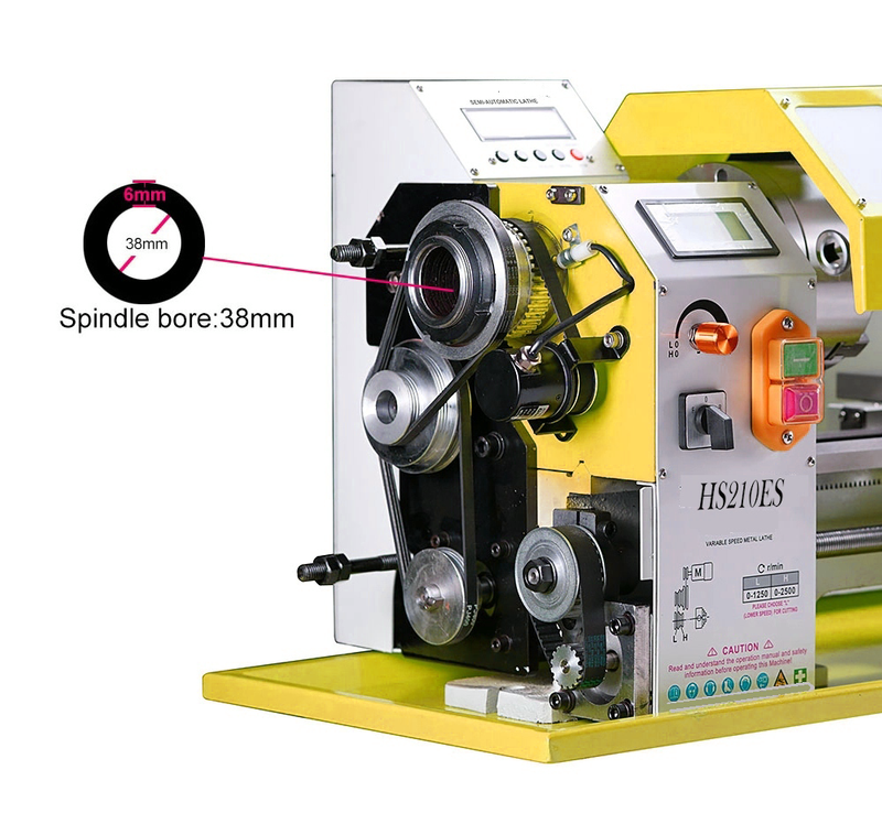 HC210ESX800 Auto Left&Right Threading Making Mini CNC Metal Lathe Machine