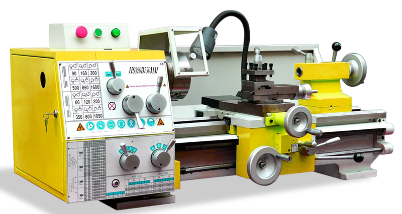 HS320B/750MM MT5 Spindle 750W Motor Metal Lathe Machine
