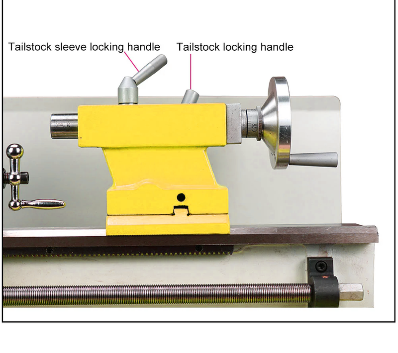 32 MM SPINDEL 180*350mm Capacity 32mm Spindle Hole 750W Brushless Motor Mini Metal Lathe Machine