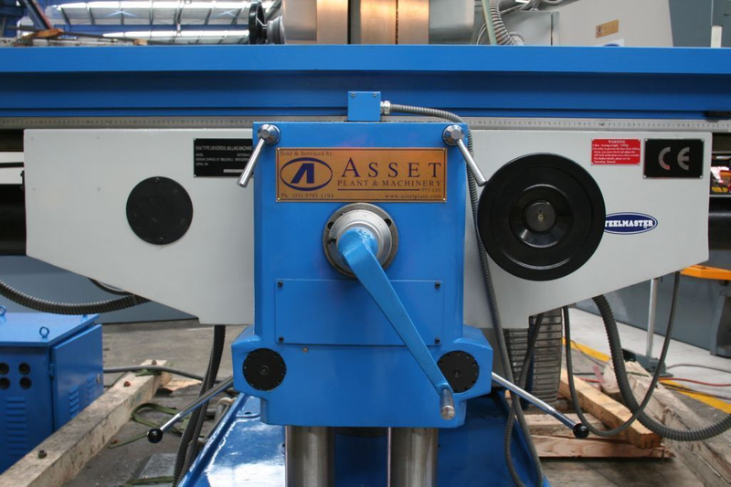MHD2000. Universal Mill . ISO 50, 2000mm x 500mm Table, 3 Axis Servo Drive & Feeds,