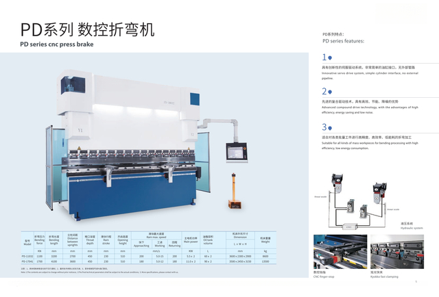 PD SERIES SERIES CNC PRESS BRAKE