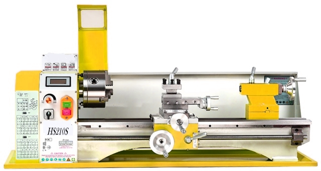 HS210X600S 900W Rated Output Power Brushless Motor 6mm Thickness Spindle Mini Metal Lathe Machine