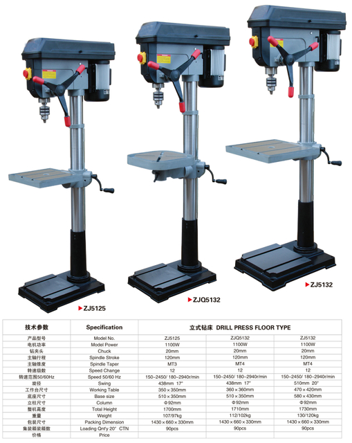 DRILL PRESS FLOOR TYPE 