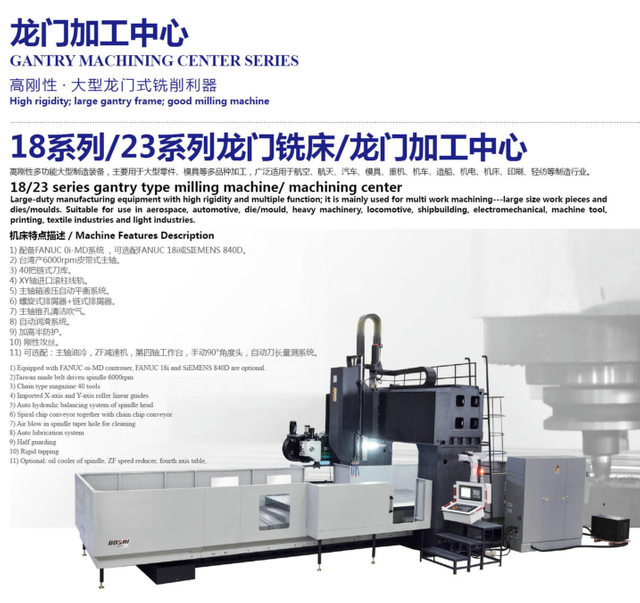 GANTRY MACHINE CENTER SERIES 