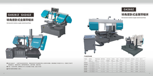NC -HORIZONTAL METAL SAWING MACHINE SERIES G4028/Z ;G4240Z