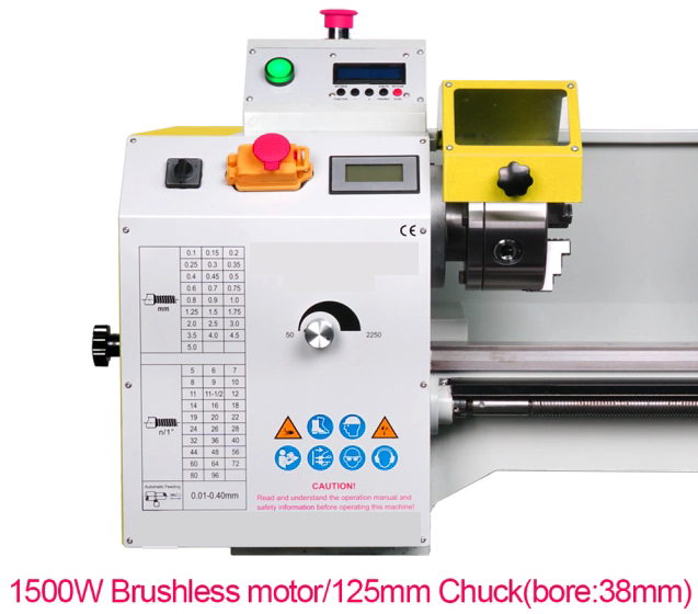HC240E Semi-CNC Lathe Machine