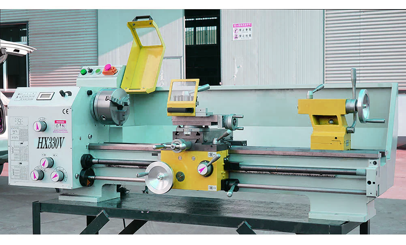 HX330V (330X750MM) VARIO 1500W Motor with 160mm Chuck 750*330mm DIY Metal Lathe Machine