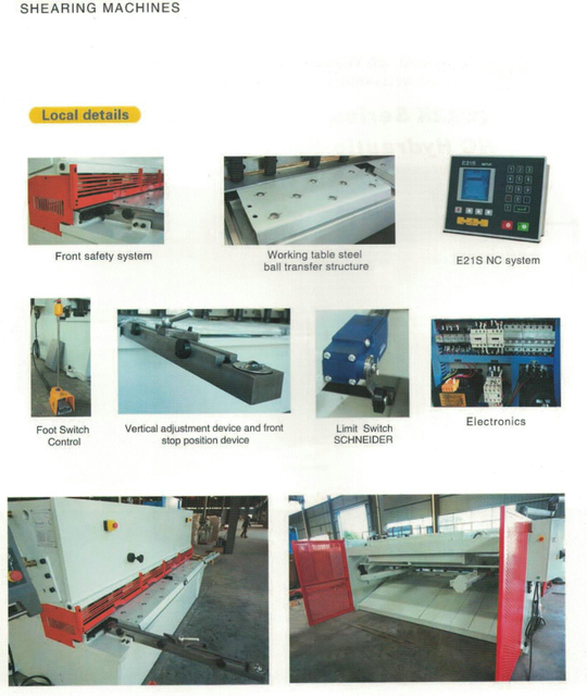 QC12K SERIES NC HYDRAULIC SWING BEAM SHEAR