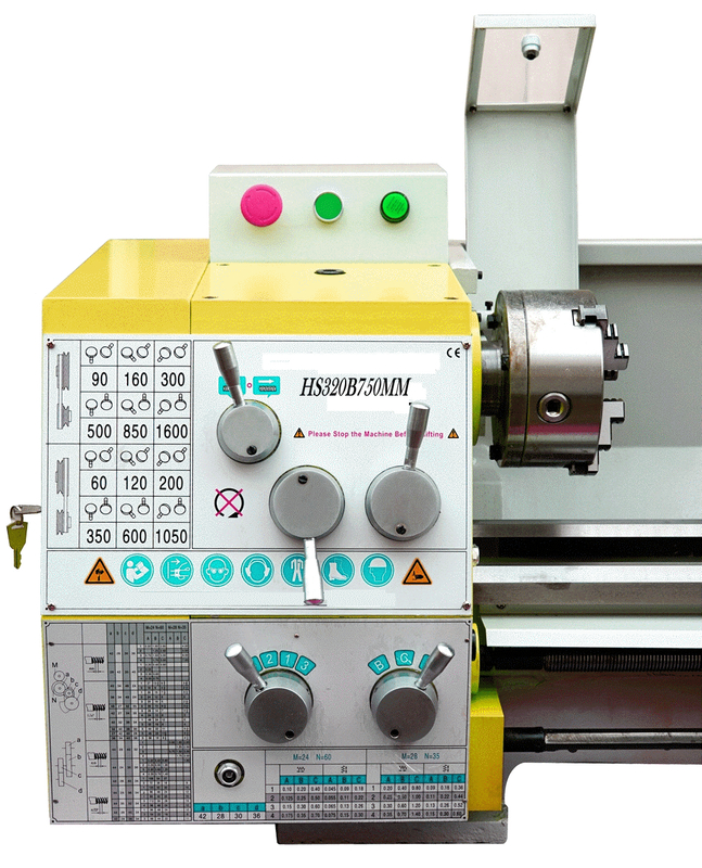HS320B/750MM MT5 Spindle 750W Motor Metal Lathe Machine