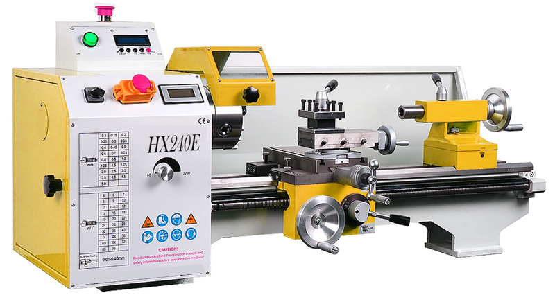 HC240E Semi-CNC Lathe Machine