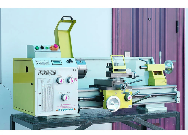 HX330V (330X750MM) VARIO 1500W Motor with 160mm Chuck 915*330mm DIY Metal Lathe Machine