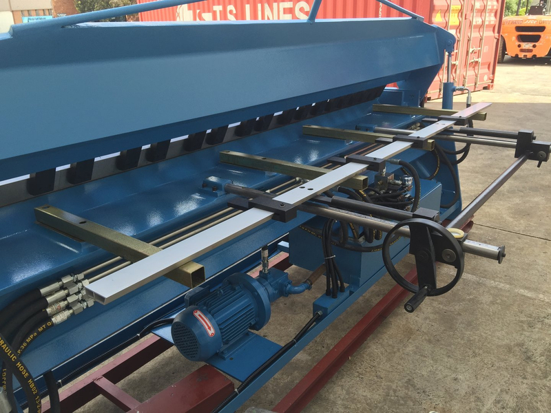FHPB2506. Panbrake Folder. Full Hydraulic. 2500mm x 5mm with Quick Set Angle Fold Setting.