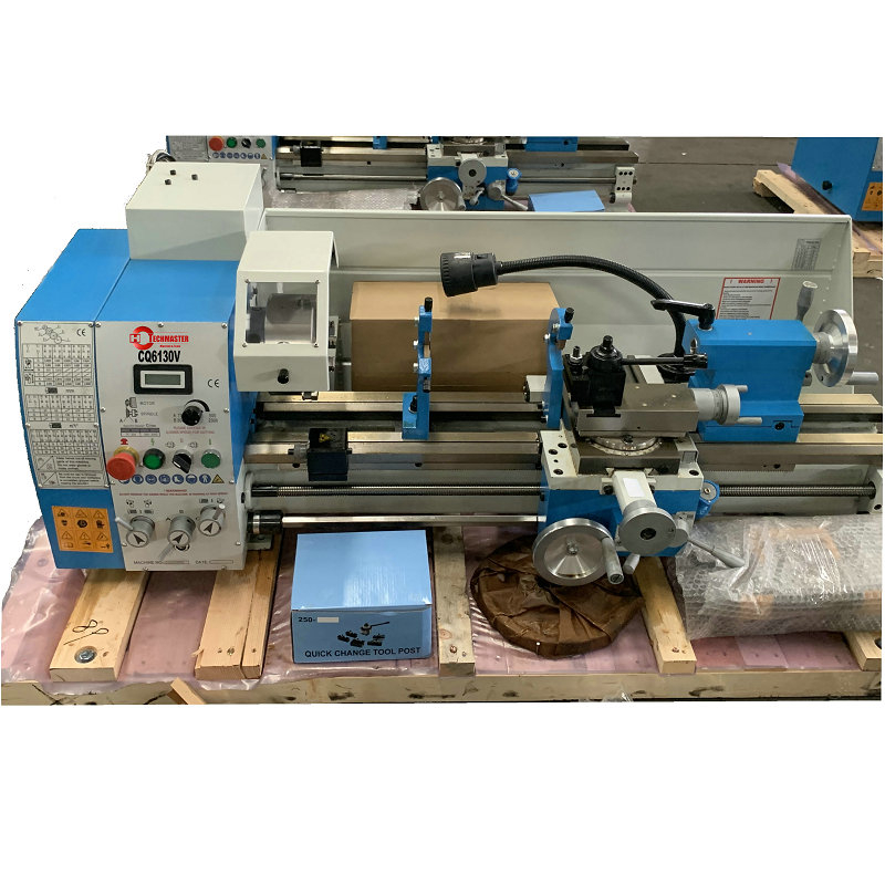 FREQUENCY BIG SPINDLE VARIO SPEED LATHE CQ6130V/750MM 