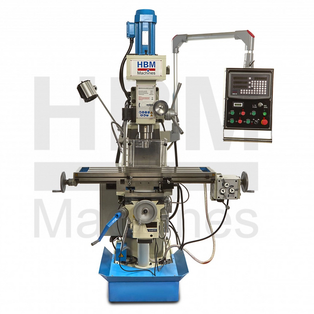 HBM 50 Profi Vario DRO Freesmachine