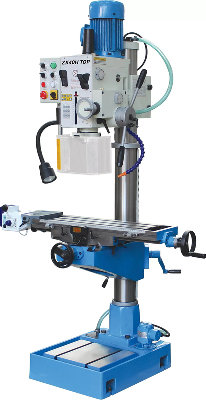 GEARED DRIVE DRILLING AND MILLING MACHINE ZX40H TOP/ZX40H-V (VARIO) TOP