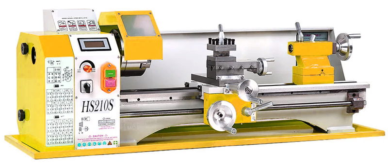 HS210X600S 900W Rated Output Power Brushless Motor 6mm Thickness Spindle Mini Metal Lathe Machine