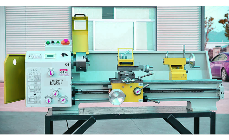 HX330V (330X750MM) VARIO 1500W Motor with 160mm Chuck 750*330mm DIY Metal Lathe Machine