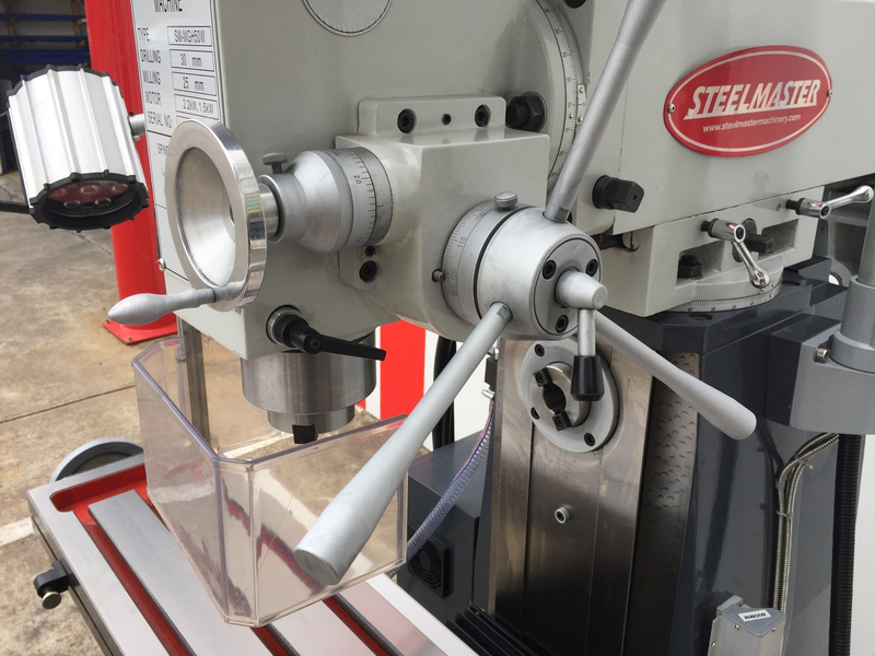 ZX7550CW Universal Mill Gear Drive with 3 Axis Digital Readout,