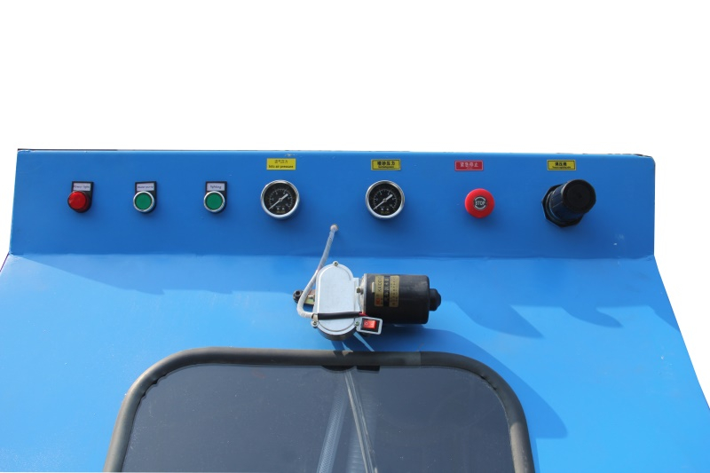 Surface cleaning dustless used wet blasting equipment