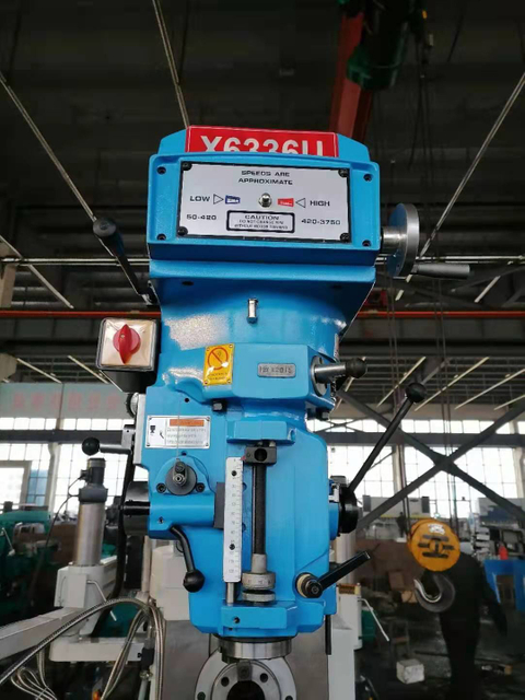 Vertical & Horizontal Spindle Turret Milling X6336U VARIO