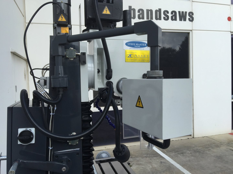 MD45XL. Mill Drill with DRO. Geared Drive Mill Drill, Coolant, Dovetail Guides,