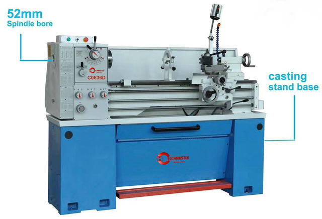  52MM TOP FEEDING BOX ENGINE LATHE C0636DX1000MM