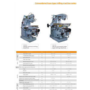UNIVERSAL KNEE TYPE MILLING MACHINE X5032;X6132