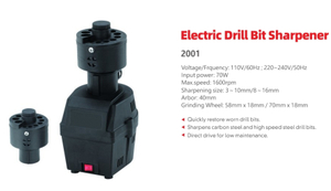 2001 ELECTRCIAL DRILL BIT SHARPENER