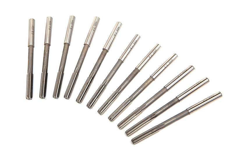 11 Delige 3-4 mm. x 0.1 mm. H7 Machineruimerset