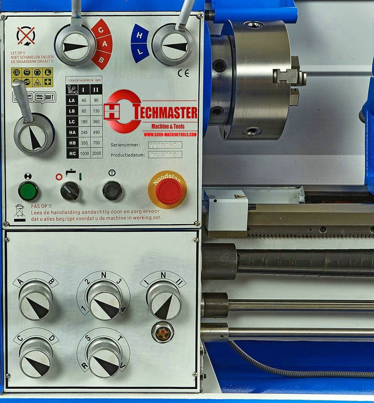 Precision Gap-Bed Metal Turning Manual Bench Lathe D400X1000
