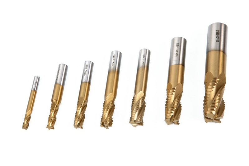 7 Delige HSS – Tin Ruwfrezenset