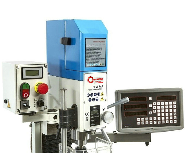 BRUSHLESS MOTOR BENCH DRILLING AND MILLING MACHINE BF28V VARIO