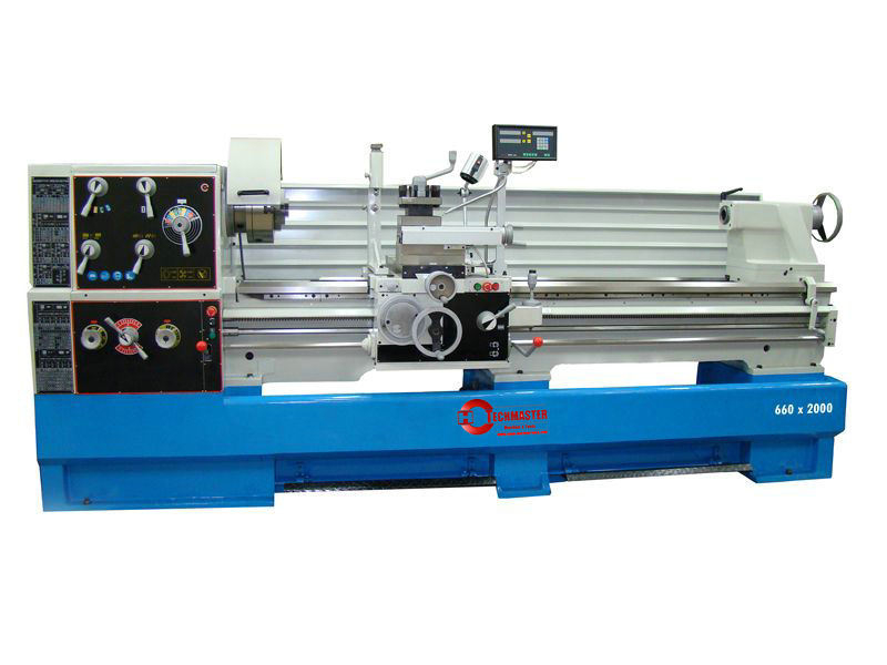Industrial Horizontal Metal Lathe D660X1500/D660X2000/D660X3000