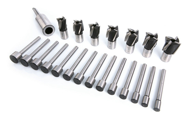 HSS Inbus Verzinkfrezenset Type 2