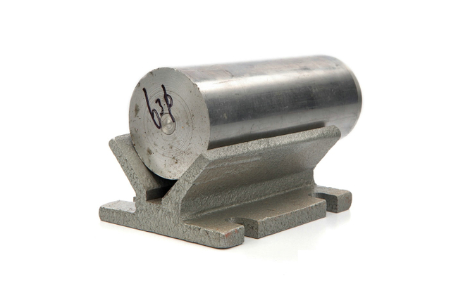 Boorhulpstuk met V Groef