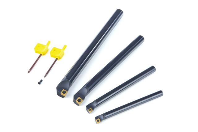 4 Delige Binnendraaibeitelset met HM Wisselplaten