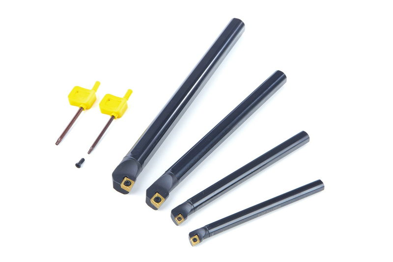 4 Delige Binnendraaibeitelset met HM Wisselplaten