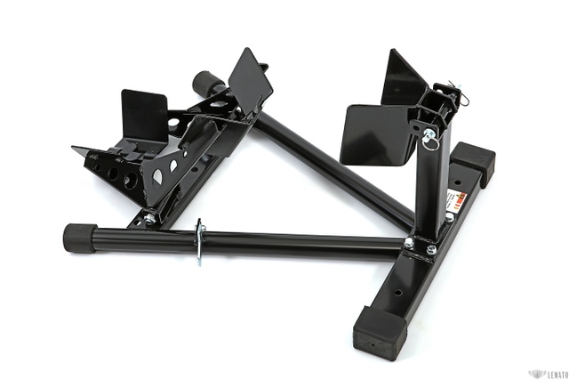 Motorfiets Inrijwielklem Model 1 Zwart