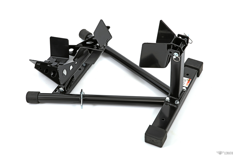 Motorfiets Inrijwielklem Model 1 Zwart