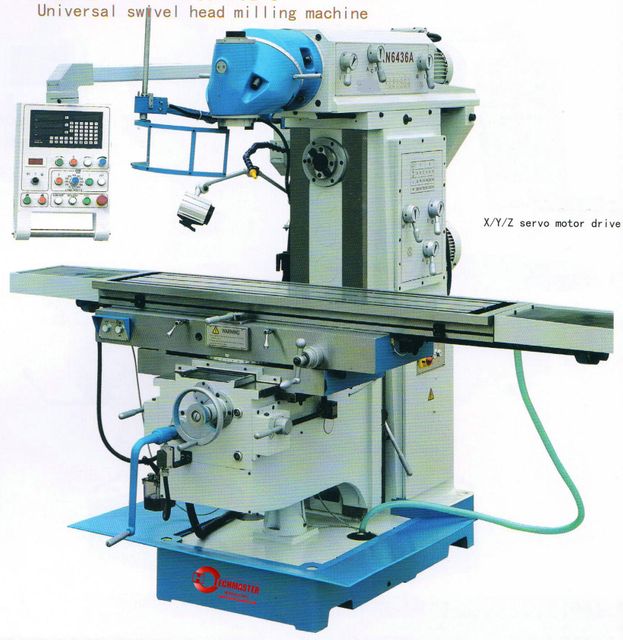 UNIVERSAL SWIVEL HEAD MILLING MACHINE 
