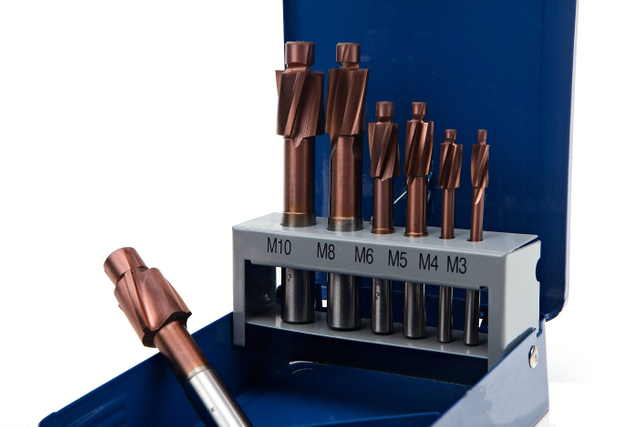 delige HSS – 5% Cobalt Inbus Verzinkfrezenset